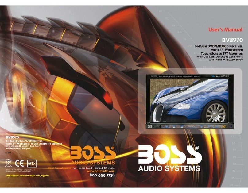 Boss Audio Systems BV8970 user manual