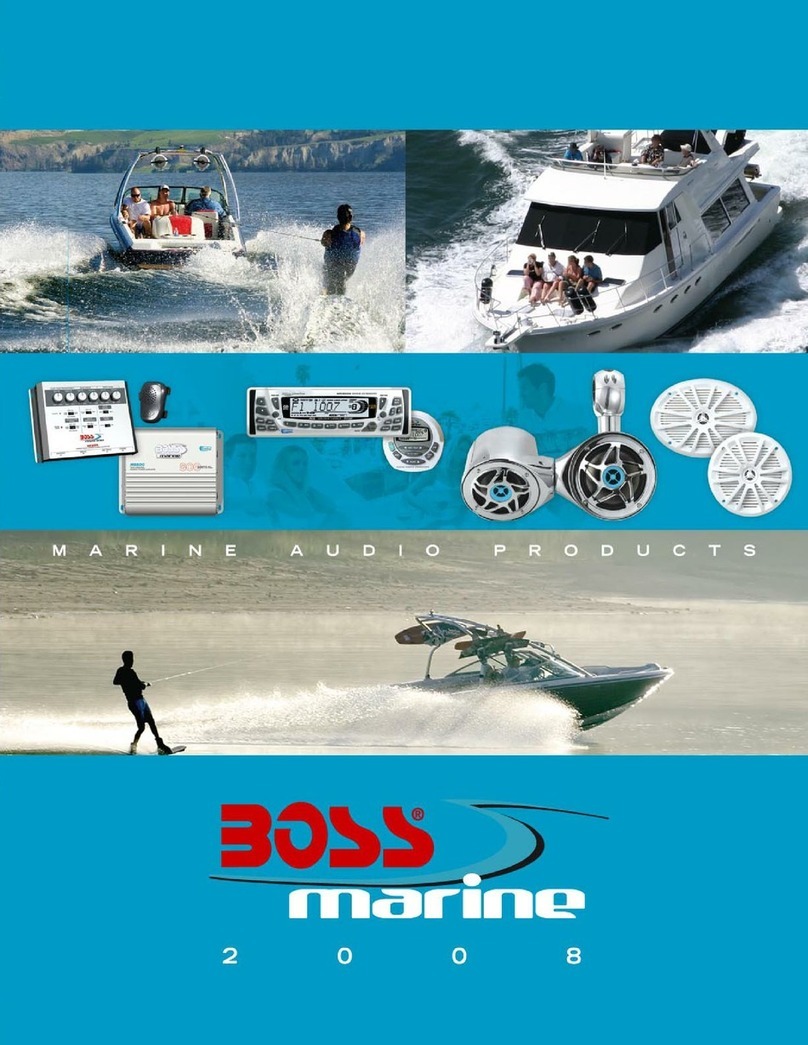 Boss marine MR1400S Specifications