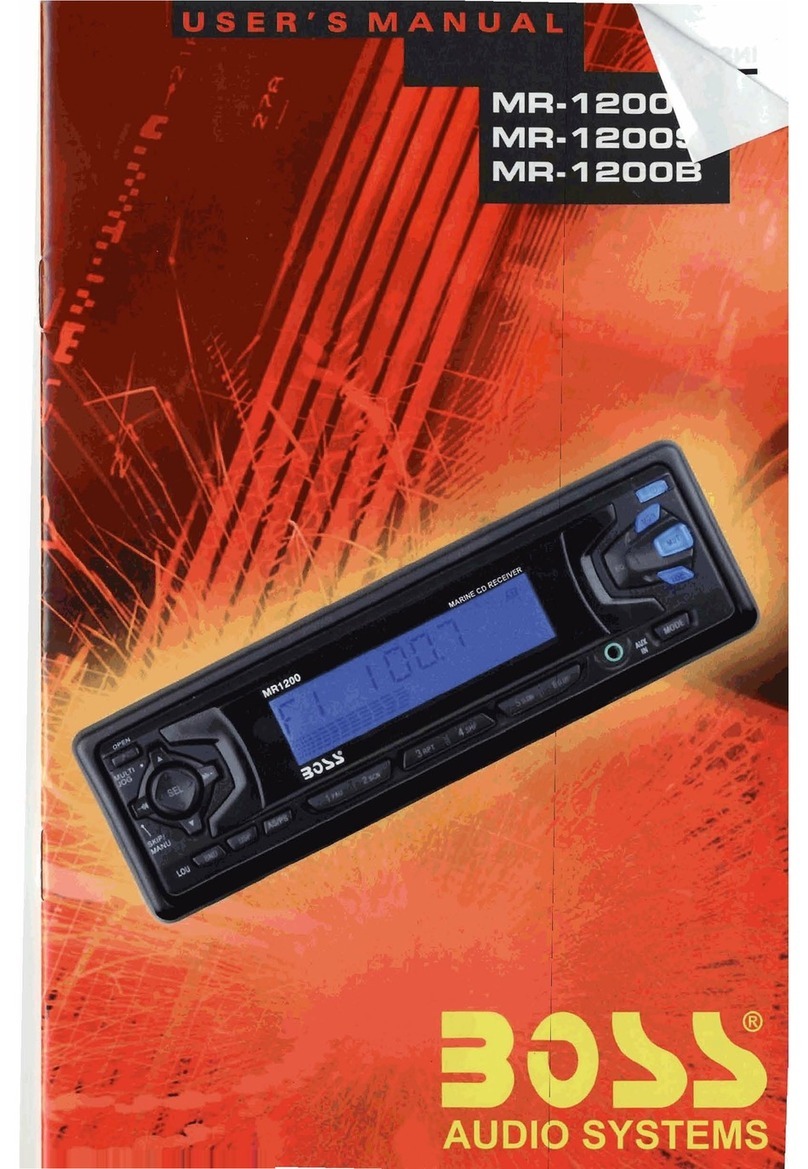Boss Audio Systems MR1200 user manual