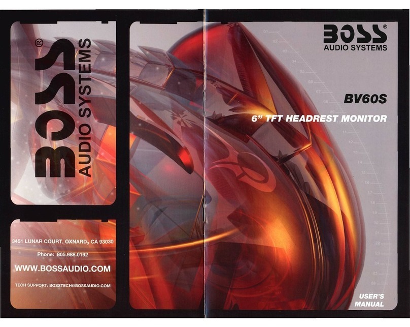 Boss Audio Systems BV60S user manual