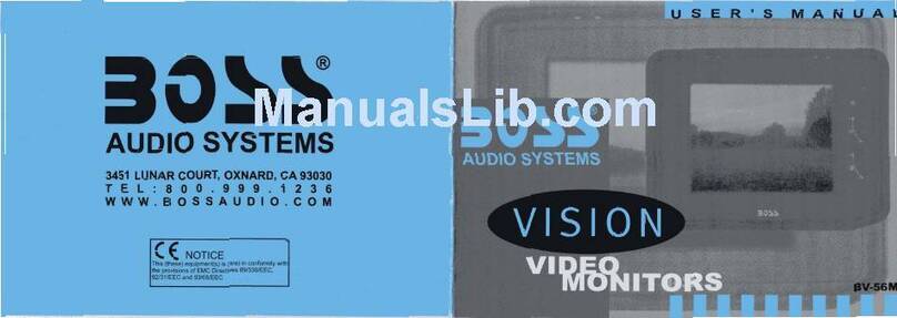 Boss Audio Systems BV56M User manual