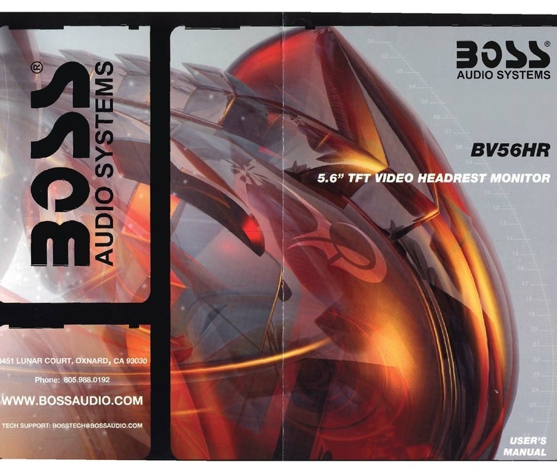 Boss Audio Systems BV56HR user manual