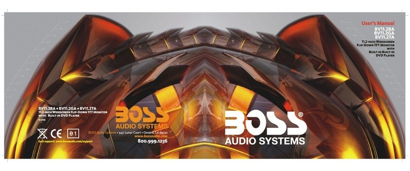Boss Audio Systems BV11.2 User manual Boss Audio Systems BV11.2 User manual