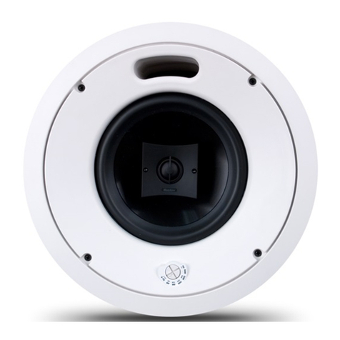 Boston Acoustics PRi665CV User manual