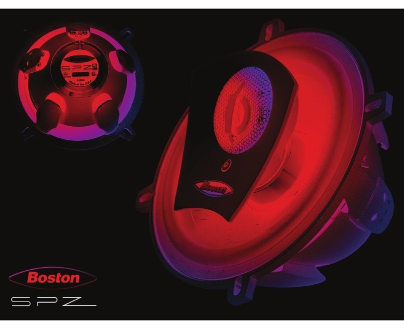 Boston Acoustics SPZ50 datasheet