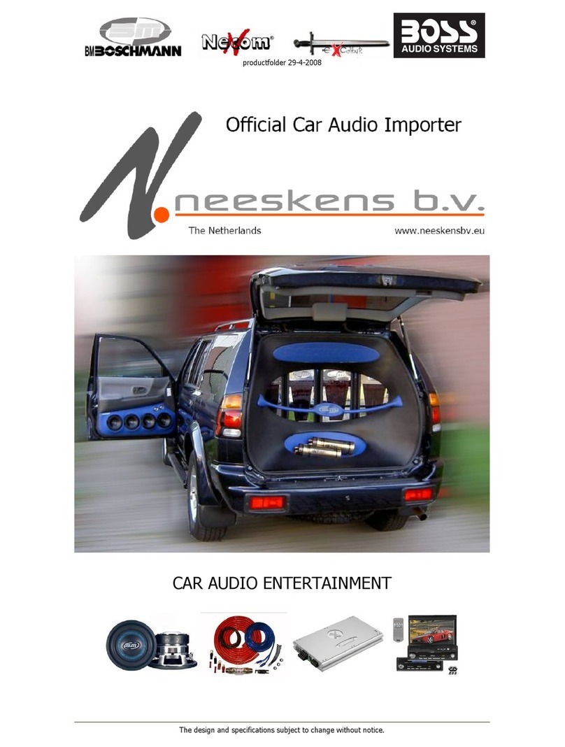Boss Audio Systems MR50W User manual