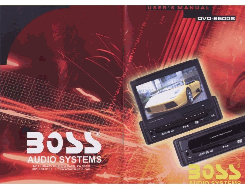 Boss Audio Systems DVD-9500B user manual