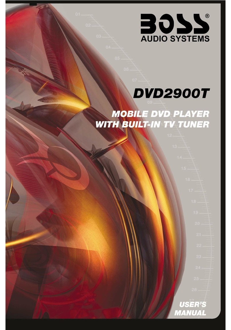 Boss Audio Systems DVD-2900T user manual