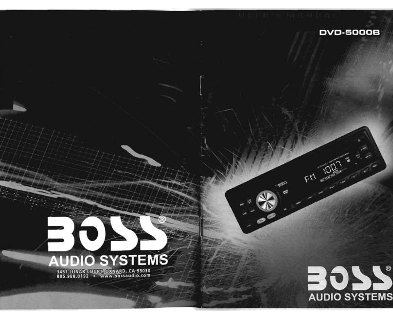 Boss Audio Systems DVD-5000B user manual
