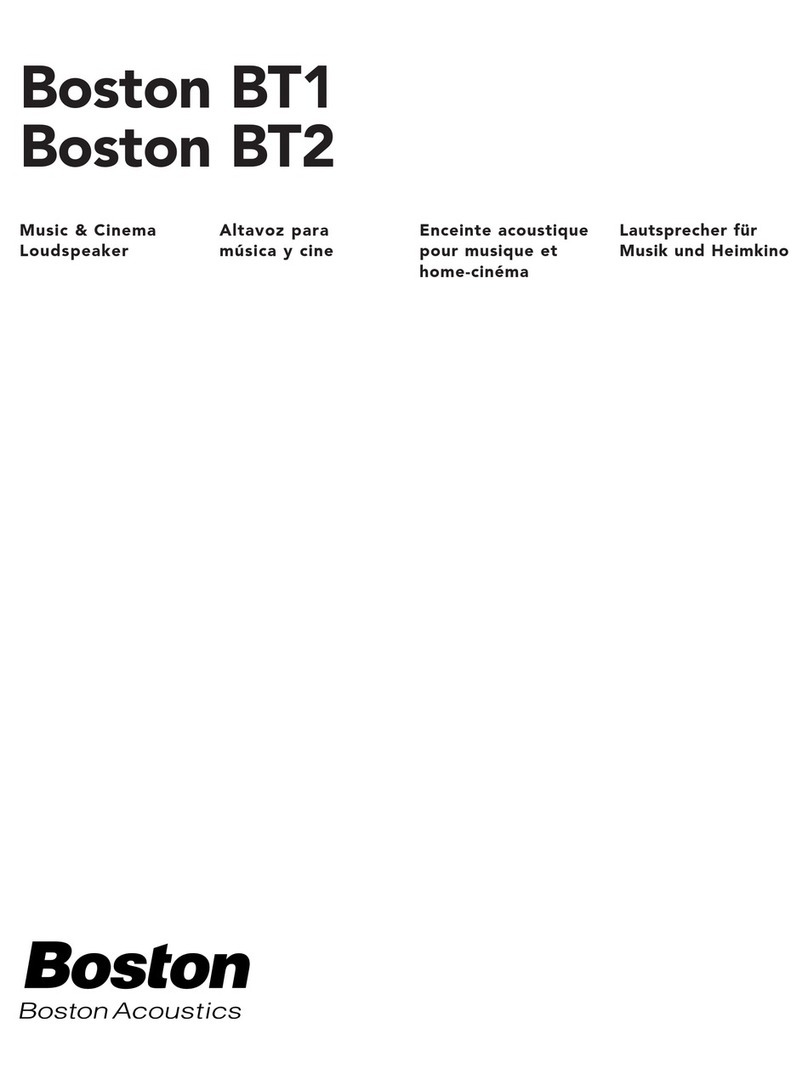 Boston Acoustics BT1 user guide