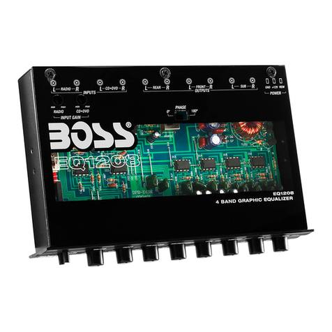 BOSSCO EQ-1208 User manual