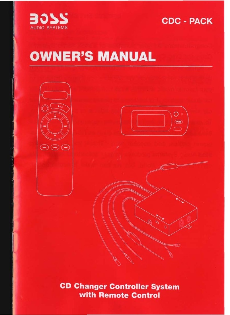 Boss Audio Systems CDC-PACK owner's manual