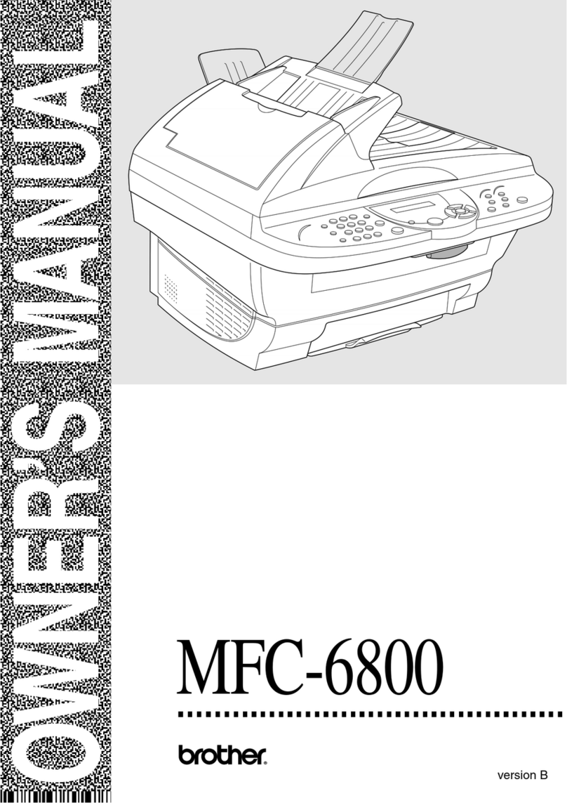 Brother MFC-6800 User manual