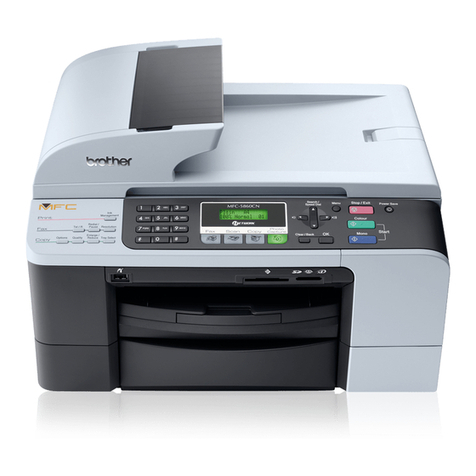Brother MFC-5860CN Installation instructions