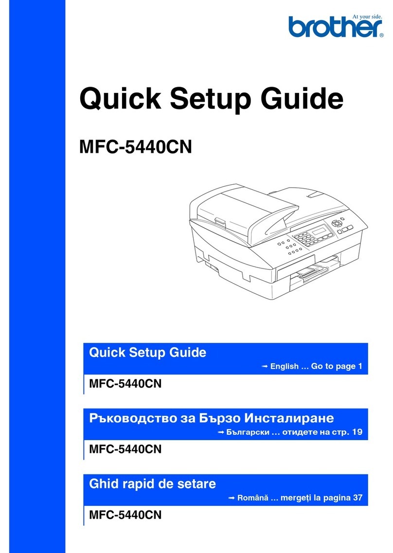 Brother MFC MFC-5440CN User manual Brother MFC MFC-5440CN User manual