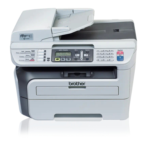 Brother MFC-7440N Installation instructions
