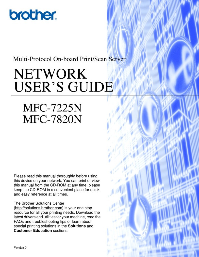 Brother MFC-7225N User manual