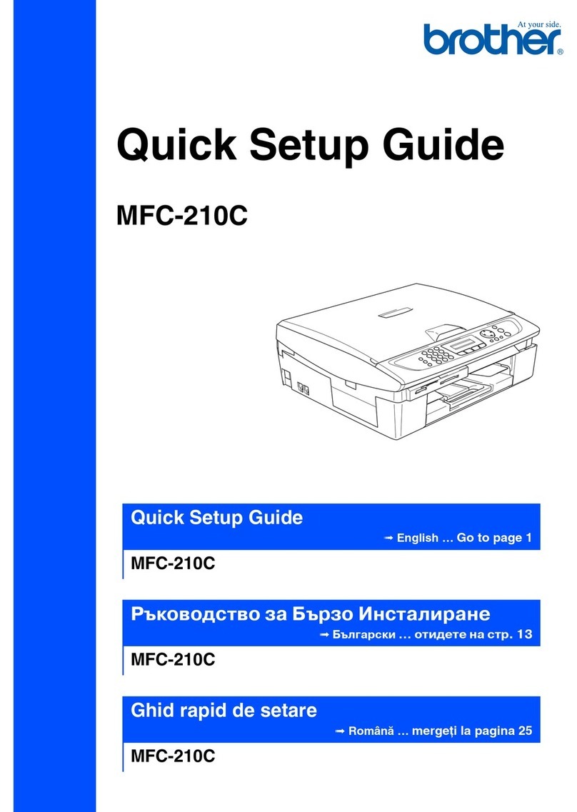 Brother MFC-210C User manual