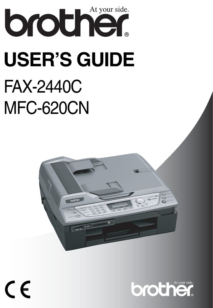 Brother FAX-2440C User manual