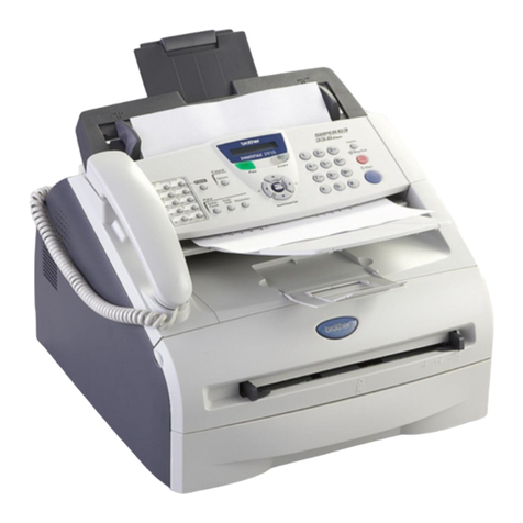 Brother Intelli FAX-2820 User manual