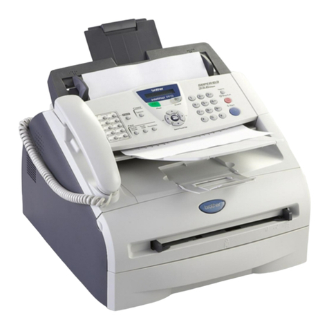 Brother Intelli FAX-2820 User manual Brother Intelli FAX-2820 User manual