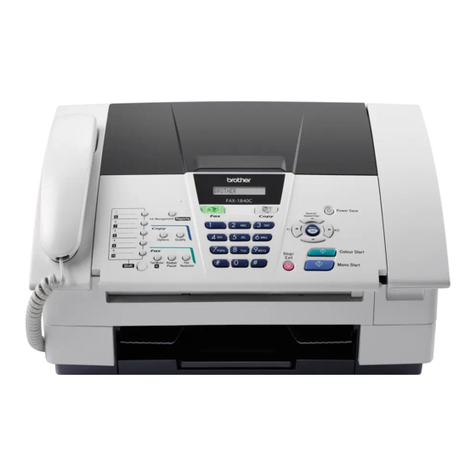 Brother FAX 1840C User manual