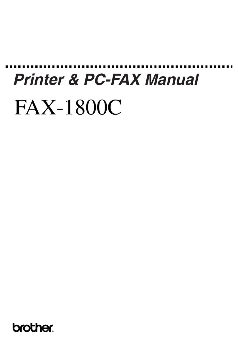 Brother FAX-1800C User manual