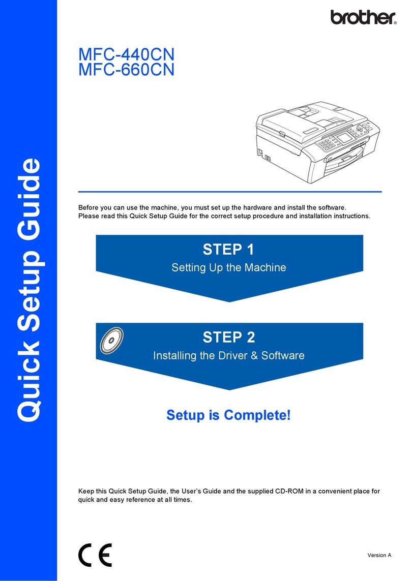 Brother MFC-440CN User manual Brother MFC-440CN User manual