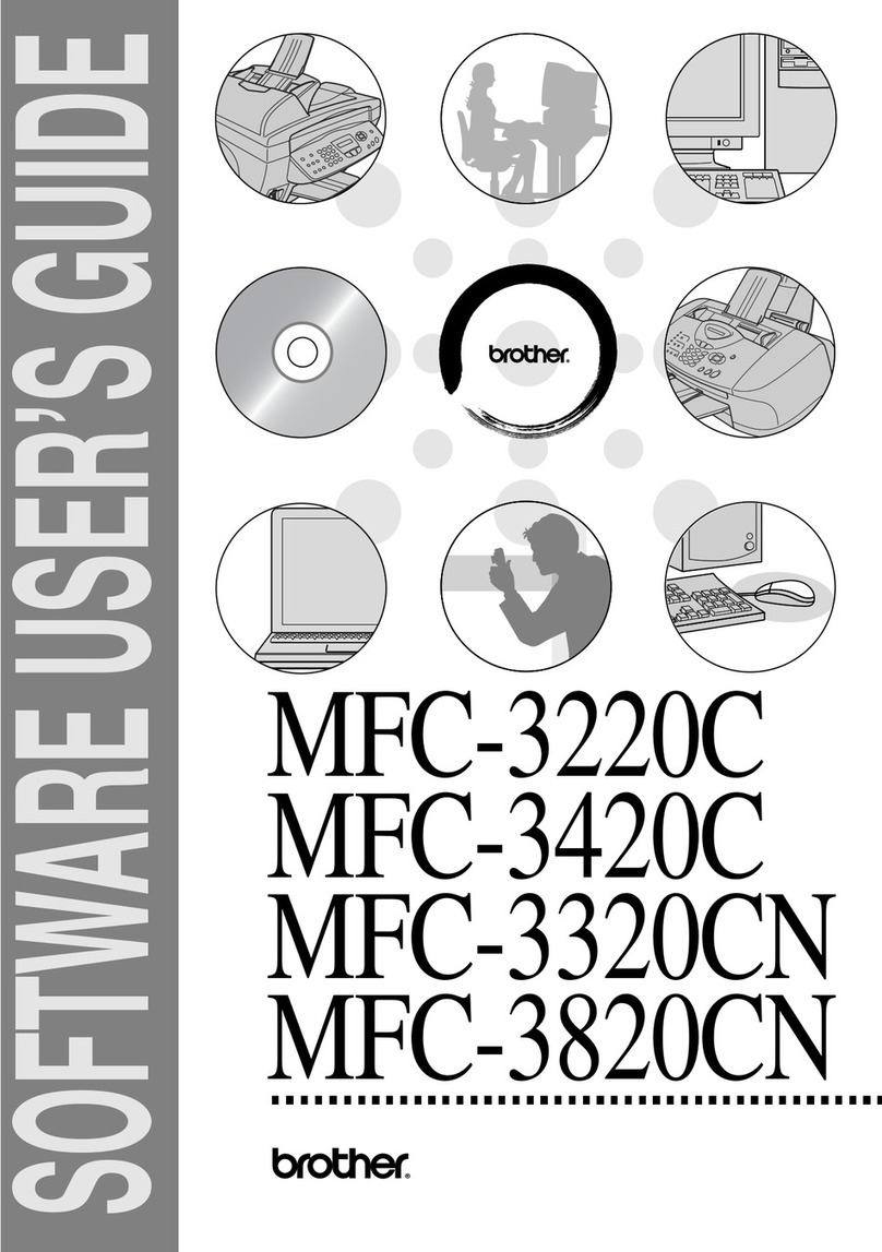 Brother MFC 3220C - Color Inkjet - All-in-One Quick start guide
