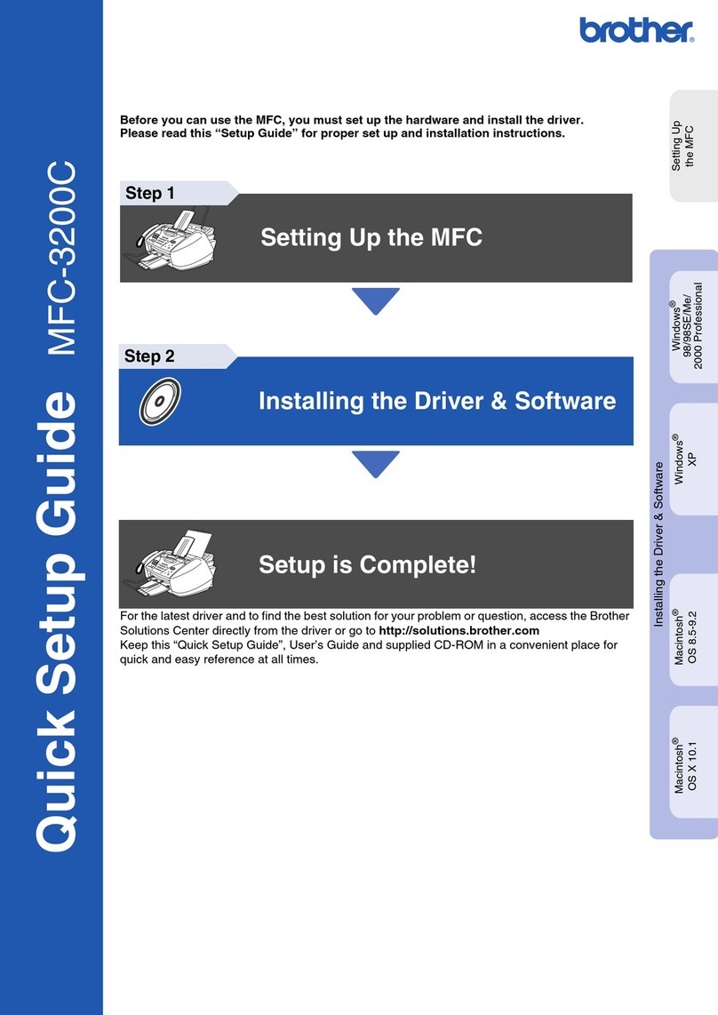 Brother MFC-3200C User manual