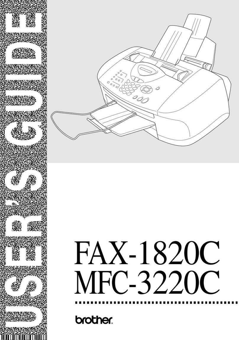Brother MFC 3220C - Color Inkjet - All-in-One User manual
