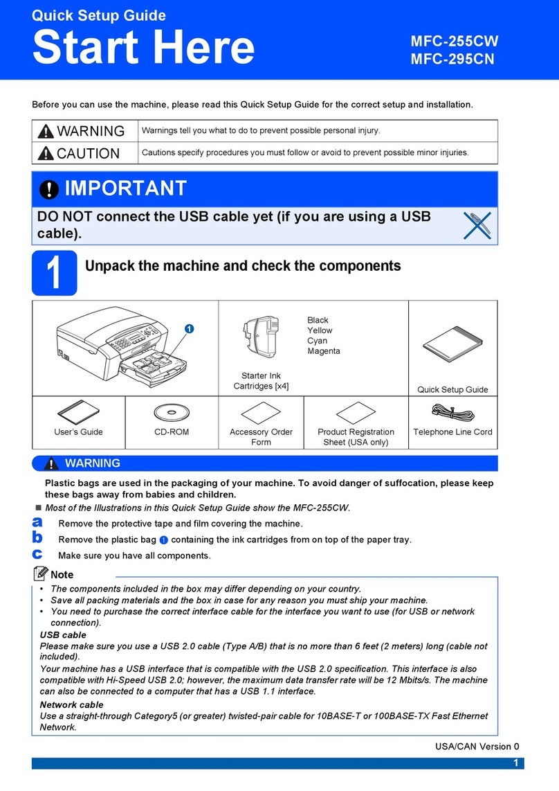 Brother MFC-295CN User manual