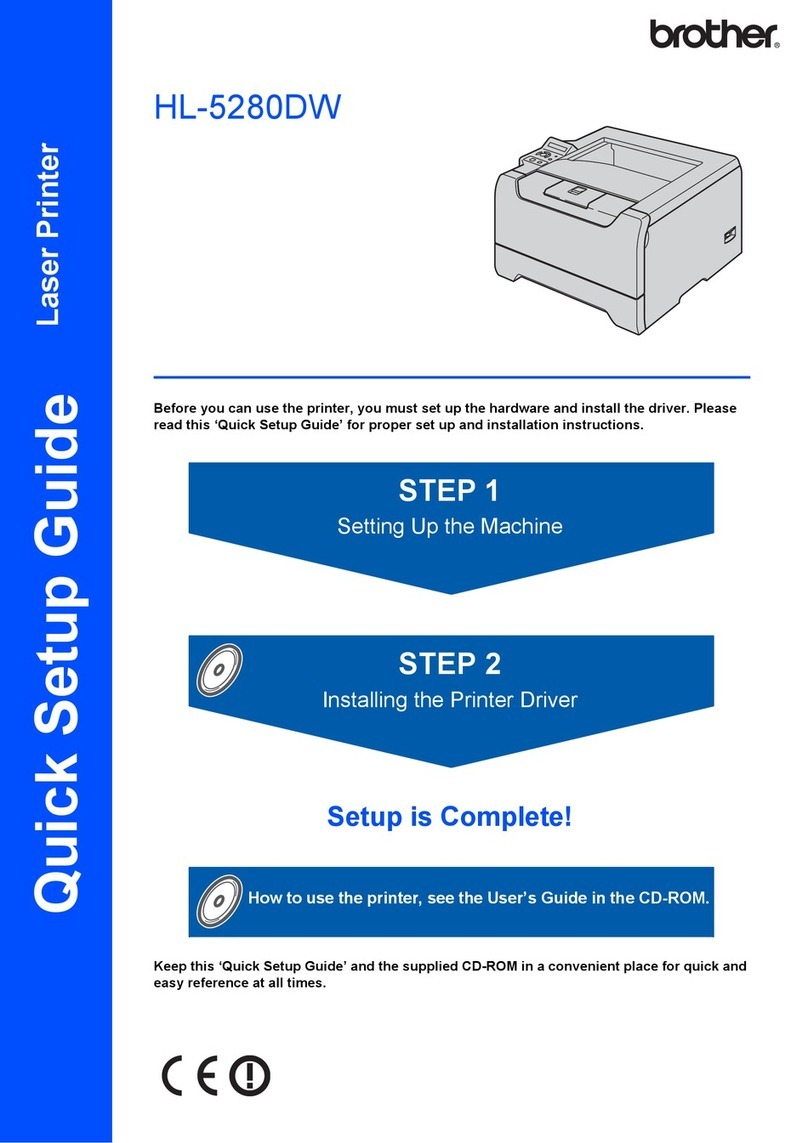 Brother HL-5280DW User manual