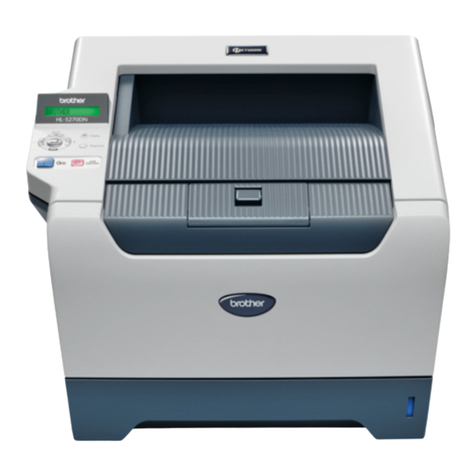 Brother HL-5270DN Installation instructions
