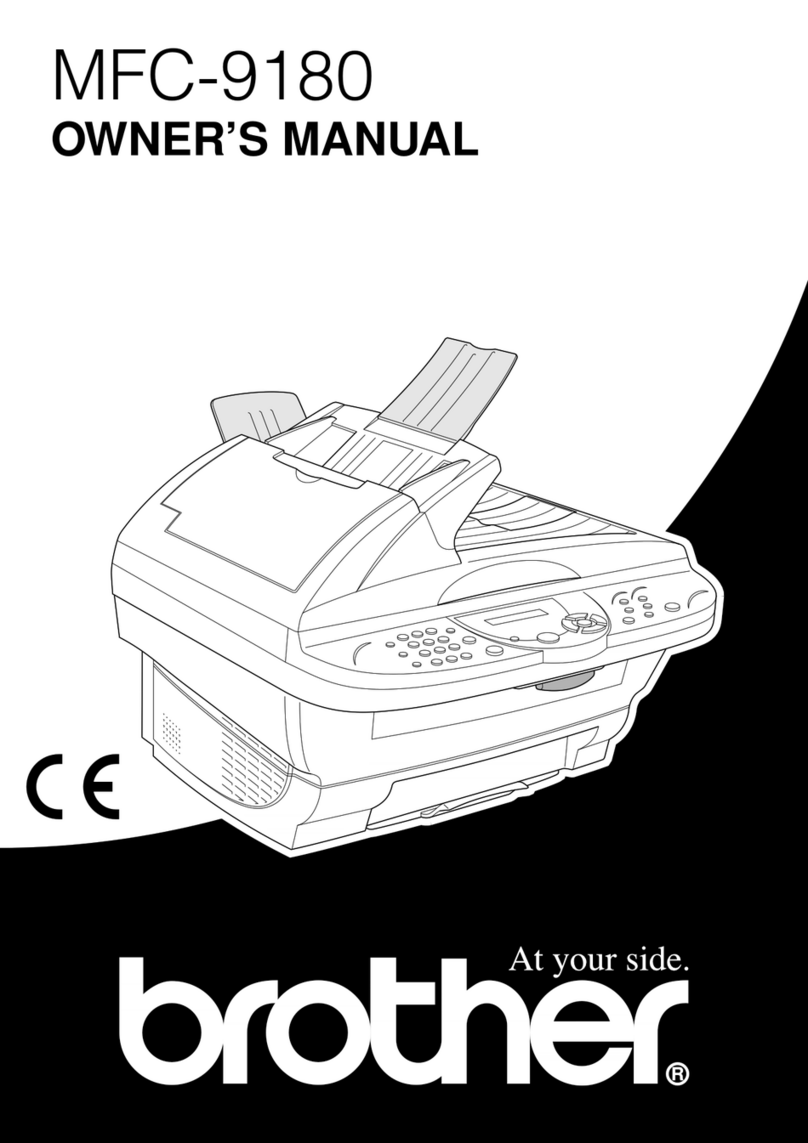 Brother MFC-9180 User manual