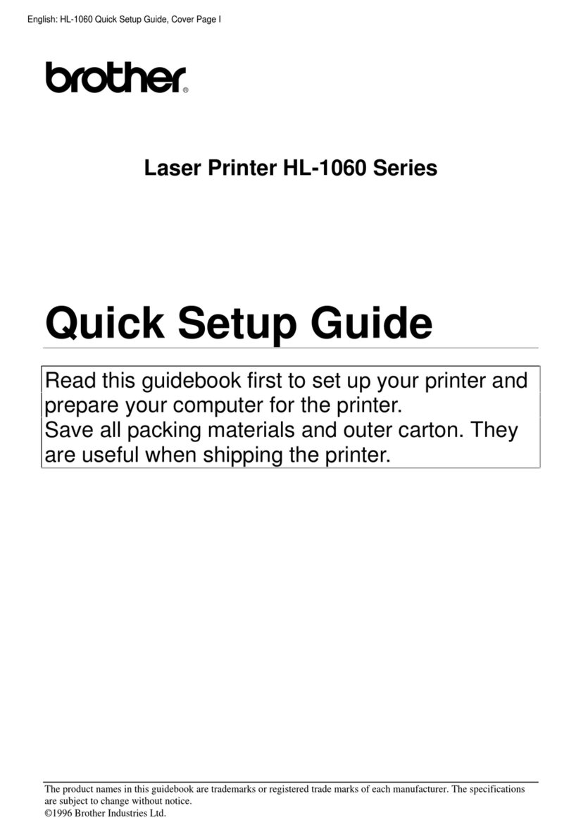Brother HL-1060 Series User manual