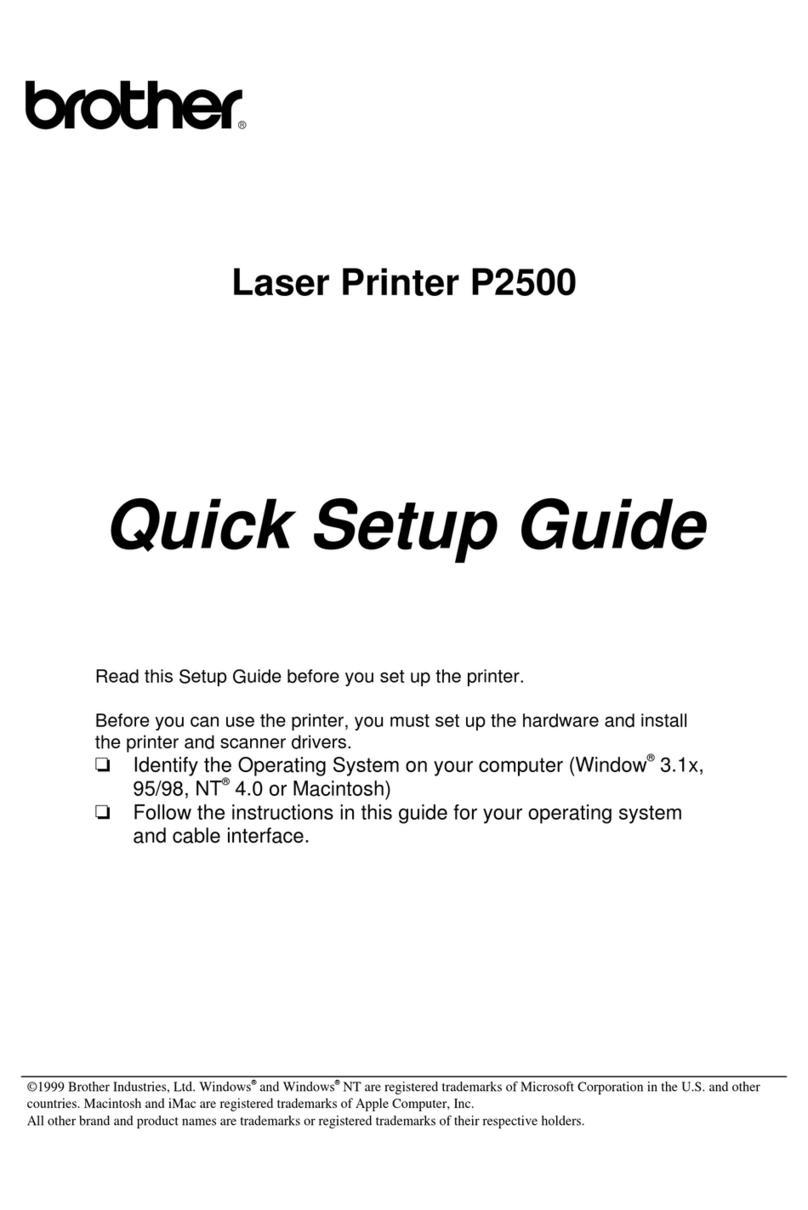 Brother MFC-P2500 User manual