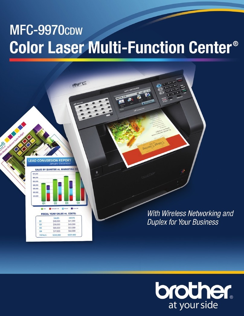 Brother MFC-9*970CDW User manual