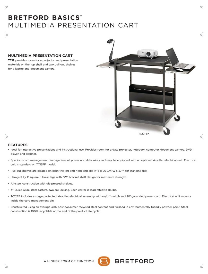 Bretford Basics TC12FF-BK Product information