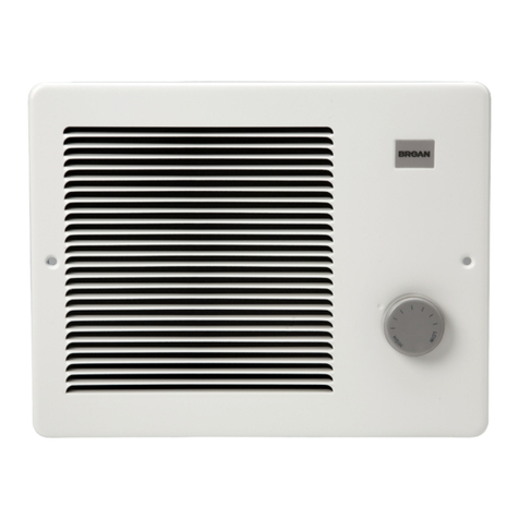NuTone 165F User manual