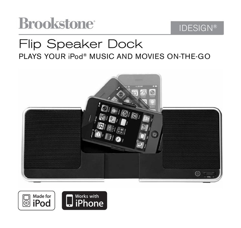 Brookstone iDesign 610568P User manual