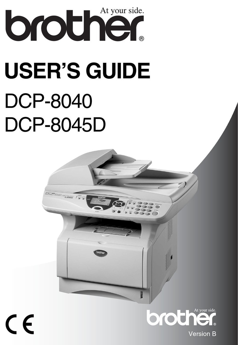 Brother DCP-8040 User manual