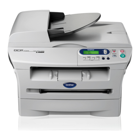 Brother DCP-7010L Safety guide