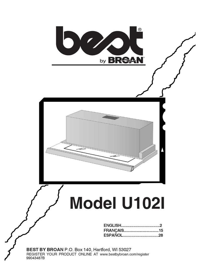 NuTone U102I user guide