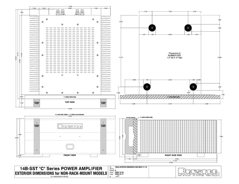 Bryston C Series 14B SST Guide