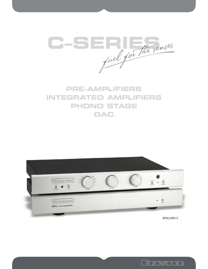 Bryston C Series B-60 SST Brochure & specs