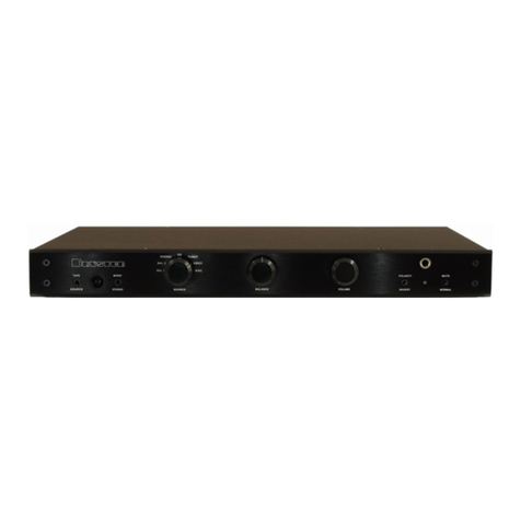 Bryston BP-25 Quick start guide