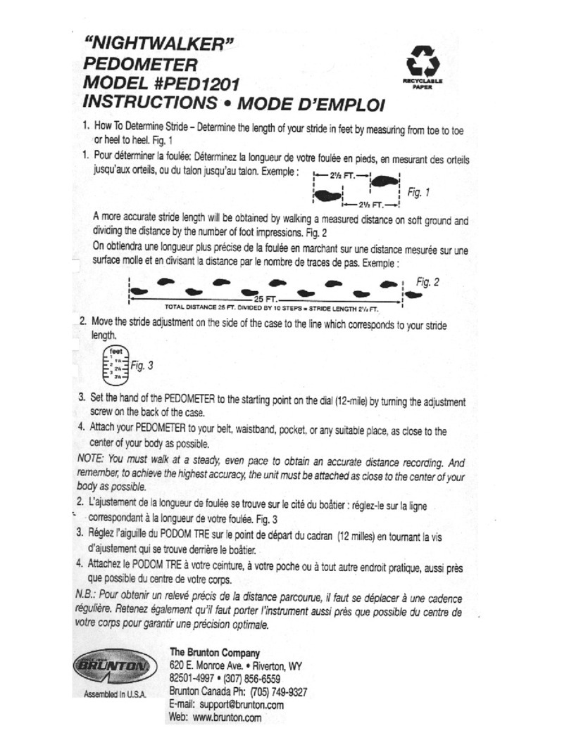 Brunton Nightwalker Ped1201 User manual