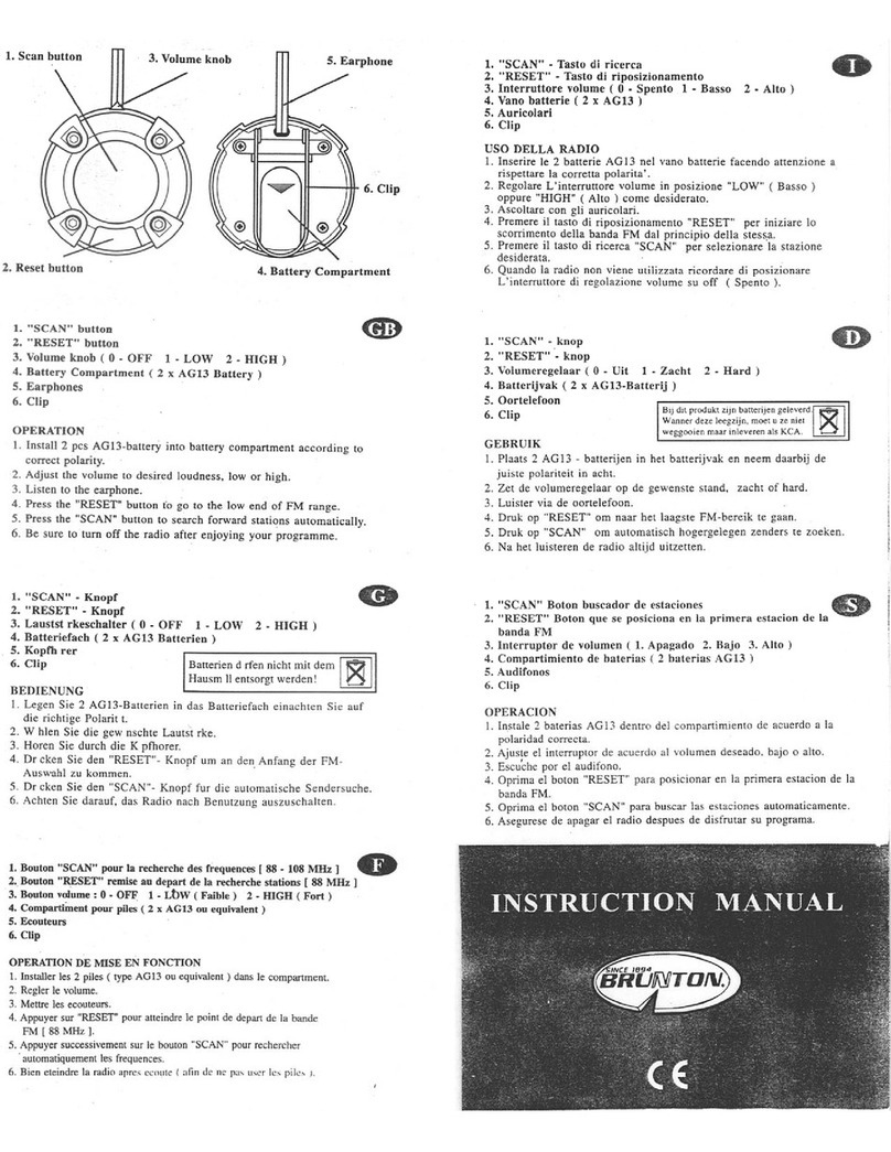 Brunton HalfNote instruction manual
