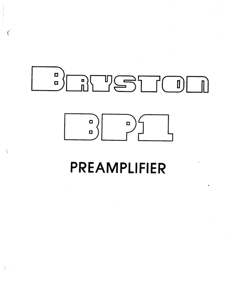 Bryston BP1 quick guide